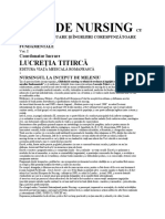 Ghid de Nursing: Lucreţia Titircă