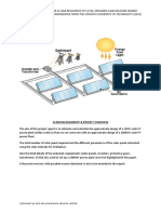 DESIGN of A 100MW Solar Power