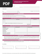 Part Disbursement Request Form