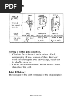 Bolted Joints: Solving A Bolted Joint Question