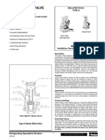 Parker Válvula de Segurança Modelos Type H