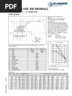 Ball Valves Rk-Proball: KH 3T S (NC), " - 4", PN63/100 Casting Lever