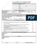 FORMULÁRIO DE SOLICITAÇÃO DE ACESSO PARA MICROGERAÇÃO IGUAL OU INFERIOR A 10kW