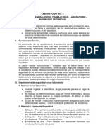 Laboratorio #2 - Indicaciones Generales Del Trabajo en El Laboratorio - Normas de Seguridad