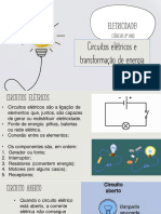 8 Ano - Circuitos Elétricos