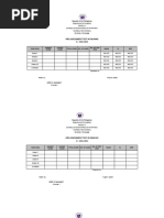 Pre Assessment Test in Filipino: Republic of The Philippines