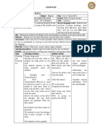 Lesson Plan 1. Information Data