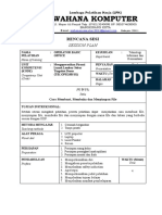 7.2. Session Plan (Mikro)