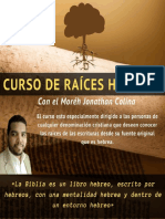 Curso de Raíces Hebreas - 2 - ¿Qué Son Las Raíces Hebreas? - Moréh Jonathan Colina