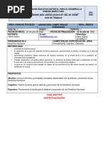 GUIA COMPETENCIAS CIUDADANAS-Derechos Humanos°No 2 - 2do Período