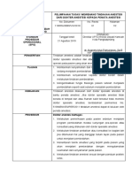 Sop Pelimpahan Tugas Wewenang Tindakan Anestesi Dari Dokter Anestesi Kepada Penata Anestesi New