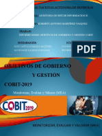 Objetivos de Gobierno y Gestión Cobit-2019