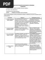 Informe Conductual y Academico