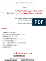 Aula 02 Fisiologia Humana - Sistema Nervoso Autônomo-Parte I - 26-08-20