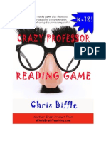 Crazy Professor Reading Game