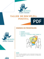 Taller Introductorio de Disciplina Positiva