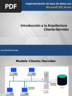 5.1 Arquitectura Cliente Servidor - SQLServer