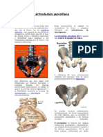 Ajuste de Articulacion Sacroiliac A