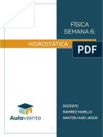 Semana 6 - Hidrostática