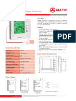 MP803FCT-2: Fan Coil Unit On/Off Digital Thermostat