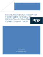 Recopilación de 420 Preguntas y Repuestas de Teoría de Exámenes Anteriores Por Temas