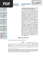 Casación 258-2020 Cusco Requisitos Ejecución de Pena Suspendida