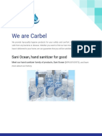 We Are Carbel: Sani Ocean, Hand Sanitizer For Good