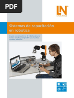 Sistemas de Capacitacion en Robotica Flyer