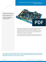 PACOM 8000 Series Expansion Modules Spanish Datasheet