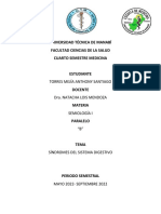 Síndromes Correspondientes Al Sistema Digestivo