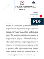 Orce - Mare - Políticas Curriculares y Formación Docente