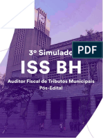 Sem Comentario 3o Simulado Iss BH Auditor Fiscal de Tributos Municipais Pos Edital 08 01