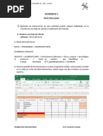 Actividad #7 - Excel