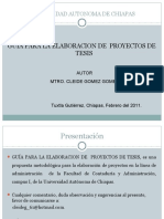 4 Guía para Elaborar Proyectos de Tesis