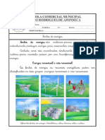 GEOGRAFIA Fontes de Energia