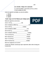 Actividades Matemáticas 