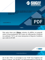 Guia Sobre El Centro de Informacion Crediticia Y Como Obtener El Reporte Crediticio de La Sugef