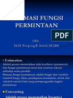 B - 6 - Estimasi Fungsi Permintaan