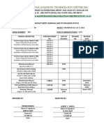 List of Manufacturer'S Manual and Its Revision Status: Grunman Super Ag-Cat, Model G-164A