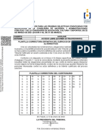 Plantilla Definitiva Cuerpo Auxiliar - 1a Prueba Extraordinaria