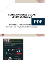 Complicaciones de Las Neumonectomías