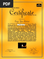 AE0092 Certificate Zain Arshad