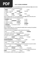 Unit 6. Global Warming: Part I. Phonetics