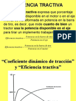 Eficiencia Tractiva .Presiones - Patinamiento