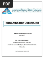 Organisation Judiciaire.. 1