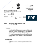 Ops04 - 2007 (Endorsement - PIC Training Syllabus On Jet Aircraft)