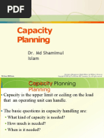 POM Capacity Planning