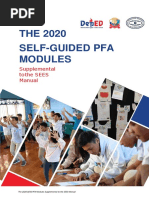 THE 2020 Self-Guided Pfa Modules: Supplemental To The SEES Manual