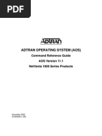 Adtran AOS Commands!