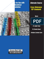 Alternate Source ICP Standards For Use With Popular Analytical Instrumentation